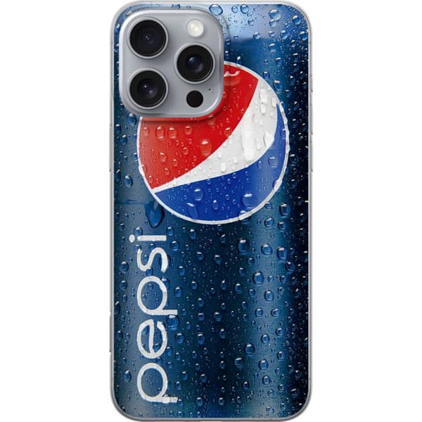 Kompatibelt Mobildeksel til Apple iPhone 16 Pro Max Pepsi Can