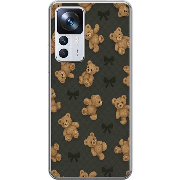 Xiaomi 12T Pro Gennemsigtig cover Teddy Knus