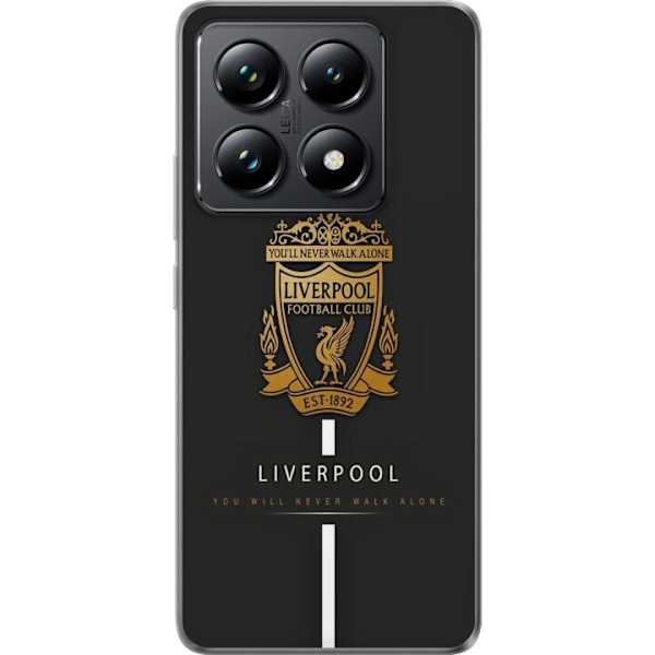 Xiaomi 14T Gjennomsiktig deksel Liverpool L.F.C.