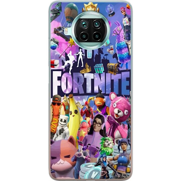 Xiaomi Mi 10T Lite 5G Genomskinligt Skal Fortnite Grupp