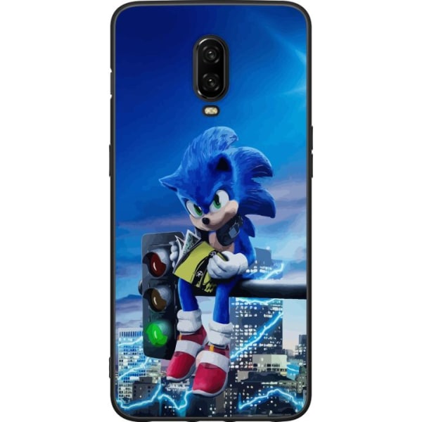 OnePlus 6T Musta kuori Sonic the Hedgehog