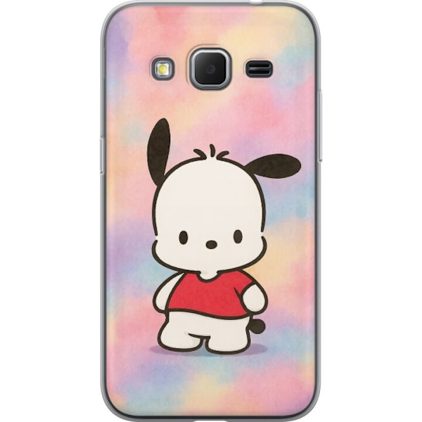 Samsung Galaxy Core Prime Genomskinligt Skal Kawaii Sanrio Pochacco