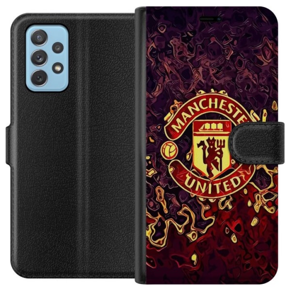Samsung Galaxy A72 5G Lompakkokotelo Manchester United