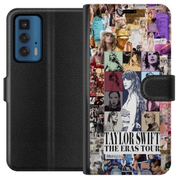 Motorola Edge 20 Pro Tegnebogsetui Taylor Swift - Eras