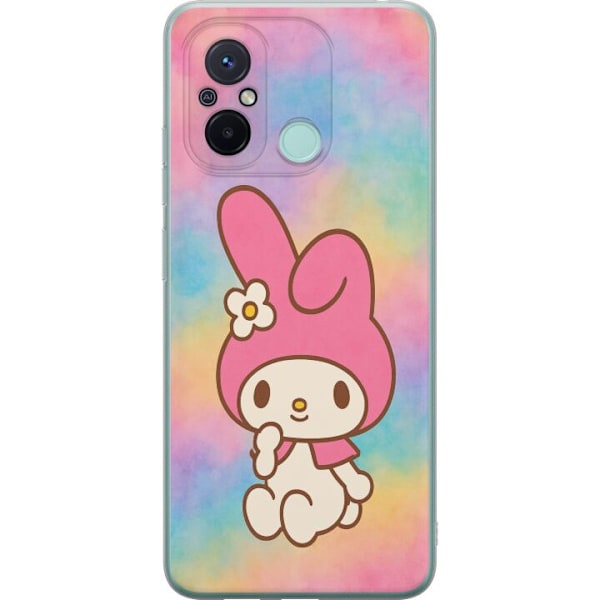 Xiaomi Redmi 12C Läpinäkyvä kuori Kawaii Sanrio My Melody