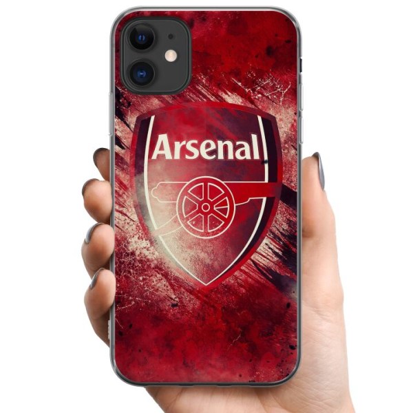Apple iPhone 11 TPU Mobilskal Arsenal Football