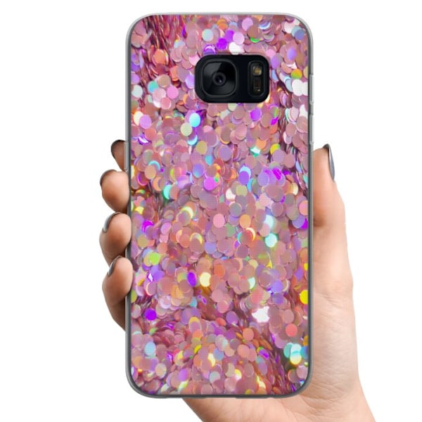 Samsung Galaxy S7 TPU Mobilcover Glimmer