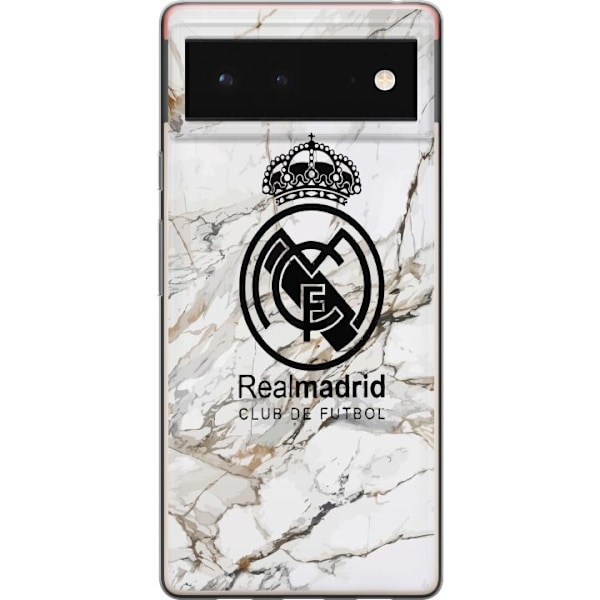 Google Pixel 6 Genomskinligt Skal Real Madrid