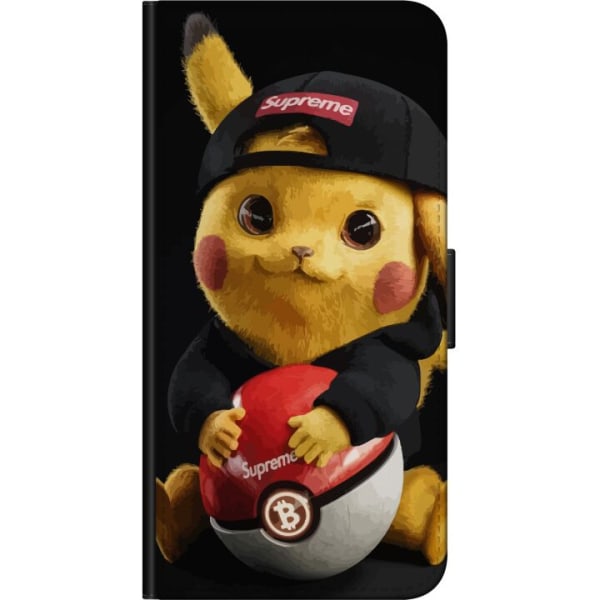 Samsung Galaxy Note 4 Lompakkokotelo Pikachu Supreme