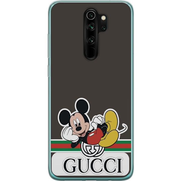 Xiaomi Redmi Note 8 Pro  Genomskinligt Skal Gucci Musse Pig