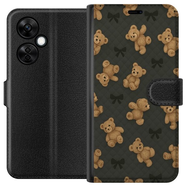 OnePlus Nord CE3 Lompakkokotelo Teddy Halauksia