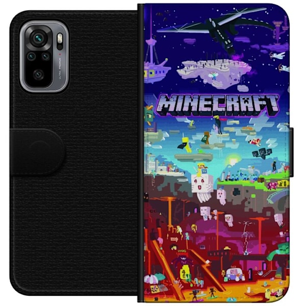 Xiaomi Redmi Note 10S Tegnebogsetui Minecraft