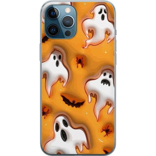 Kompatibel Mobilcover til Apple iPhone 12 Pro Max Halloween 3D 2024