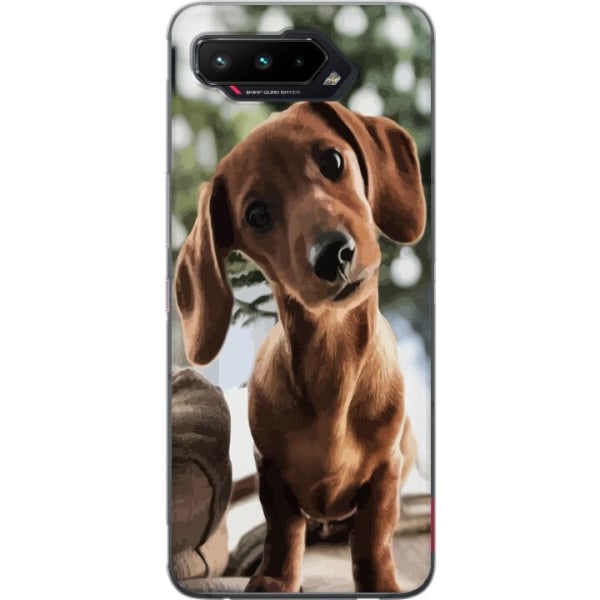 Asus ROG Phone 5 Gennemsigtig cover Ung Hund