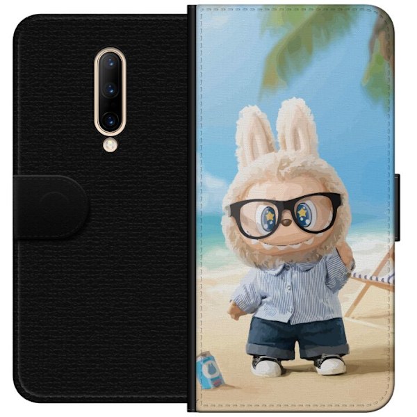 OnePlus 7 Pro Plånboksfodral Labubu Dark Dreams – Mörk mys