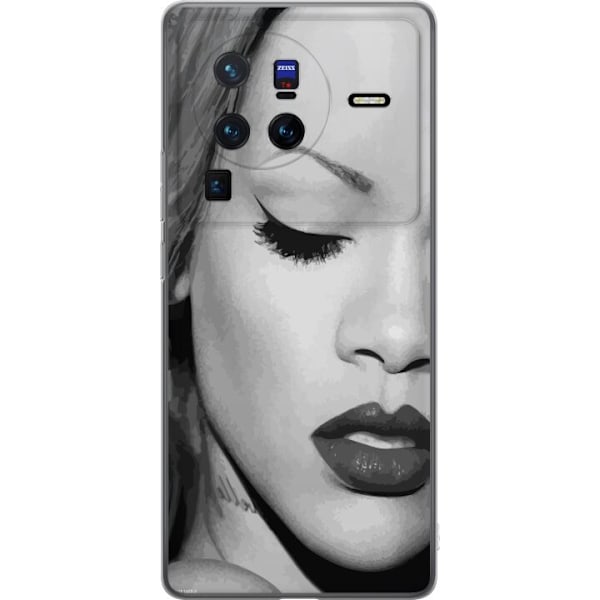 vivo X80 Pro Gjennomsiktig deksel Rihanna – Aesthetic Edit 2