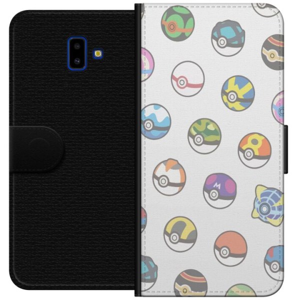 Samsung Galaxy J6+ Tegnebogsetui Pokemon