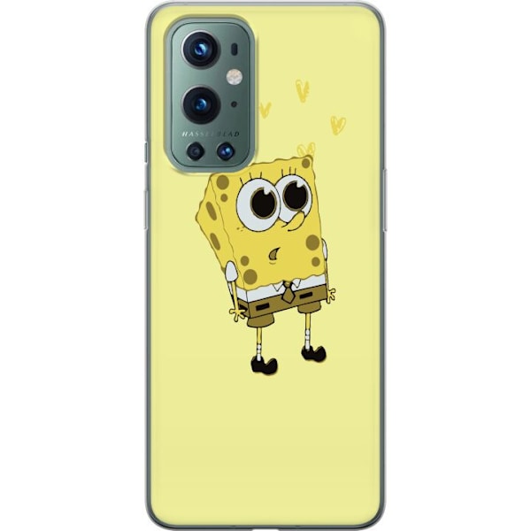 OnePlus 9 Pro Gennemsigtig cover SvampeBob Firkant