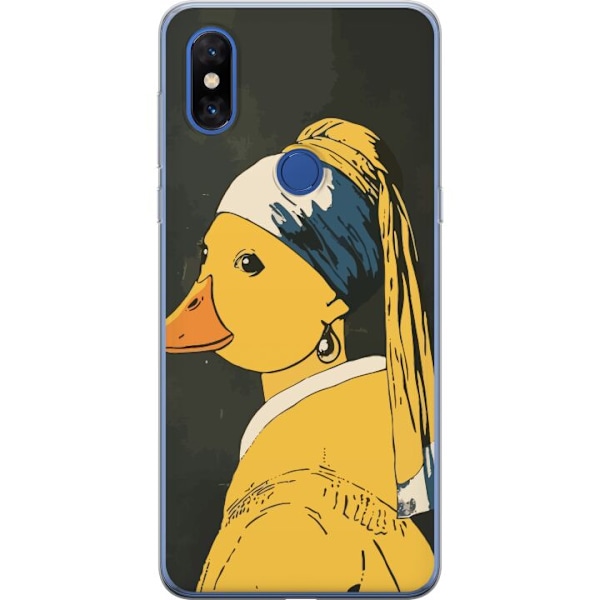 Xiaomi Mi Mix 3 Genomskinligt Skal Stylish Duck