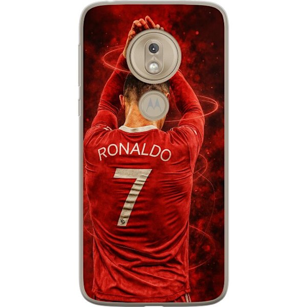 Motorola Moto G7 Play Gennemsigtig cover Ronaldo