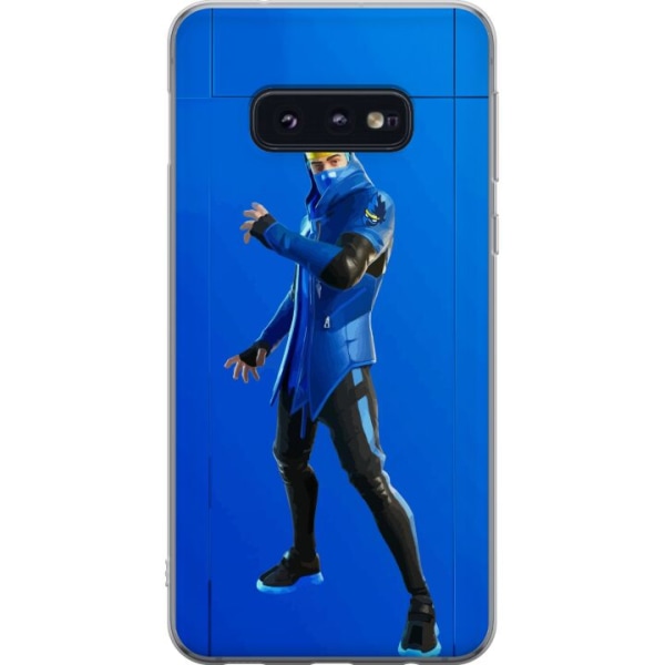 Samsung Galaxy S10e Gjennomsiktig deksel Fortnite - Ninja Blue