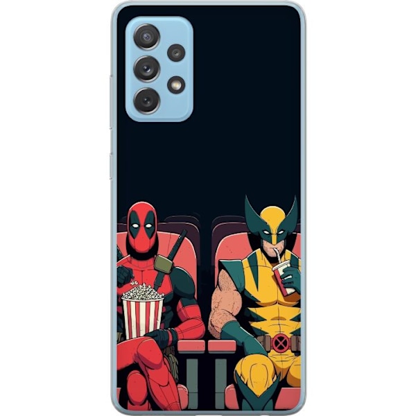 Samsung Galaxy A72 5G Gennemsigtig cover Deadpool & Wolverine