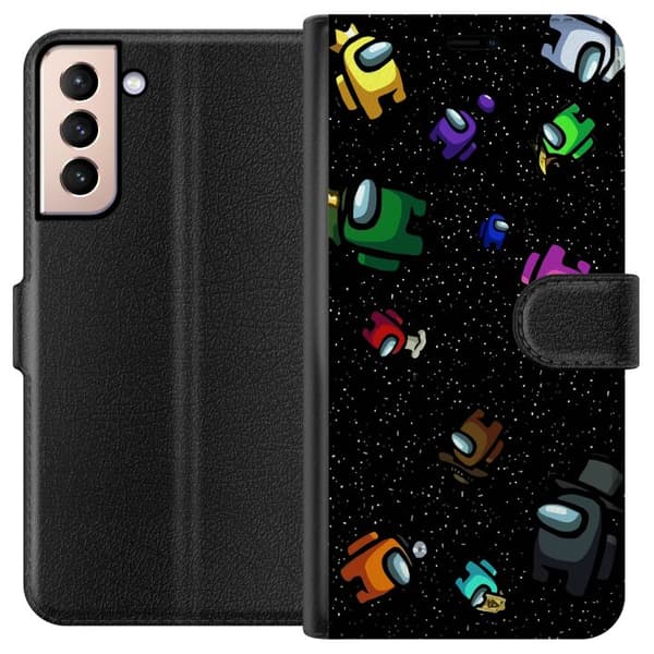 Kompatibelt Plånboksfodral till Samsung Galaxy S21 Among Us