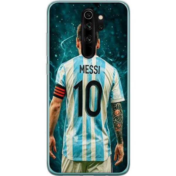 Xiaomi Redmi Note 8 Pro  Läpinäkyvä kuori Messi
