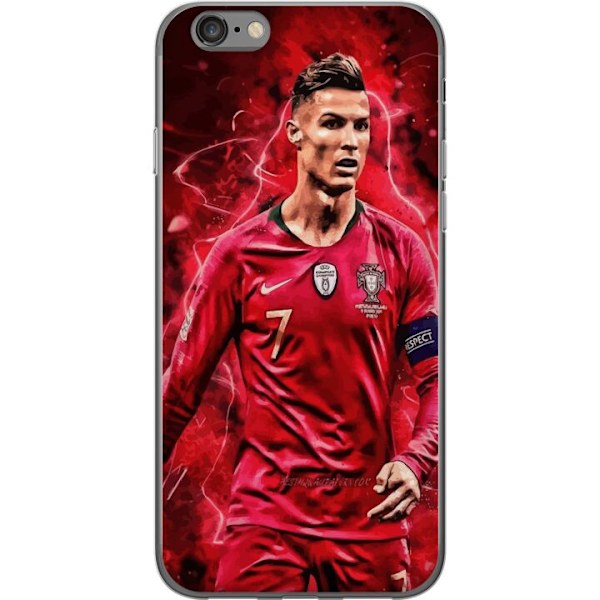 Apple iPhone 6s Genomskinligt Skal Ronaldo Skills – CR7 Design för Äkta Supporters