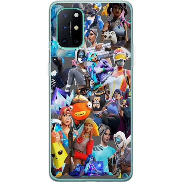 OnePlus 8T Genomskinligt Skal Fortnite