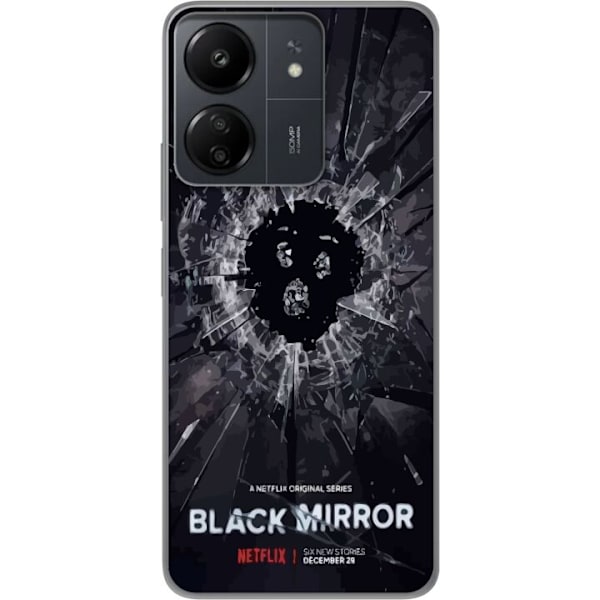 Xiaomi Redmi 13C Genomskinligt Skal Black Mirror Sci-Fi Netfli
