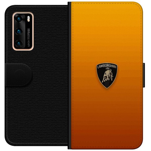 Huawei P40 Lommeboketui Lamborghini