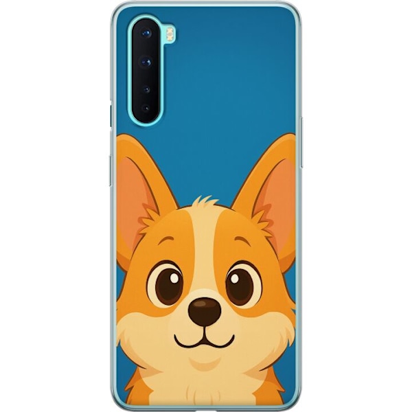 OnePlus Nord Gennemsigtig cover Hello Corgi