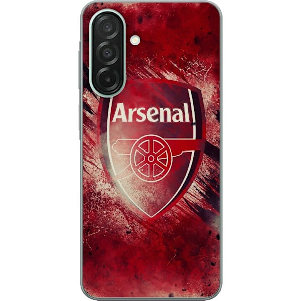 Samsung Galaxy A26 Läpinäkyvä kuori Arsenal Jalkapallo