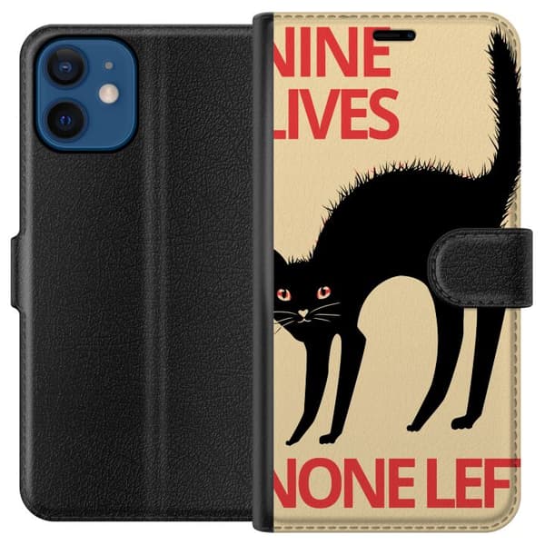 Kompatibel Tegnebogsetui til Apple iPhone 12 Ni Liv