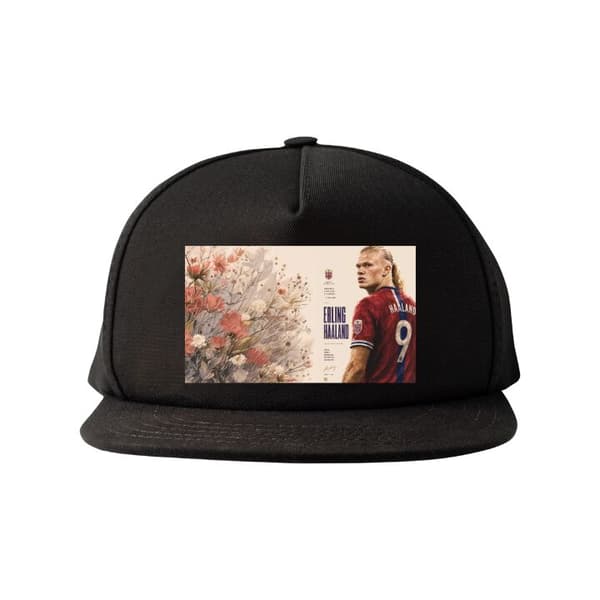 Snapback-lippalakki musta one size