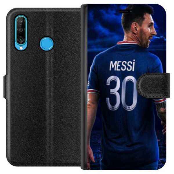 Huawei P30 lite Tegnebogsetui Lionel Messi