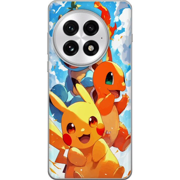 OnePlus 13 Läpinäkyvä kuori Pocket Creatures - innoittanut