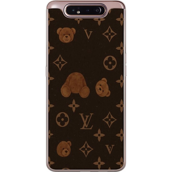 Samsung Galaxy A80 Genomskinligt Skal Plush Luxe