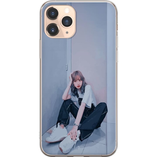 Apple iPhone 11 Pro Genomskinligt Skal Lisa from Blackpink – K-pop Style Icon