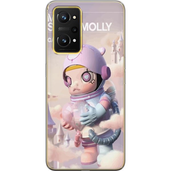 Realme GT Neo 3T Läpinäkyvä kuori Mega Space Molly Care Bears Series - Share Bear Edition