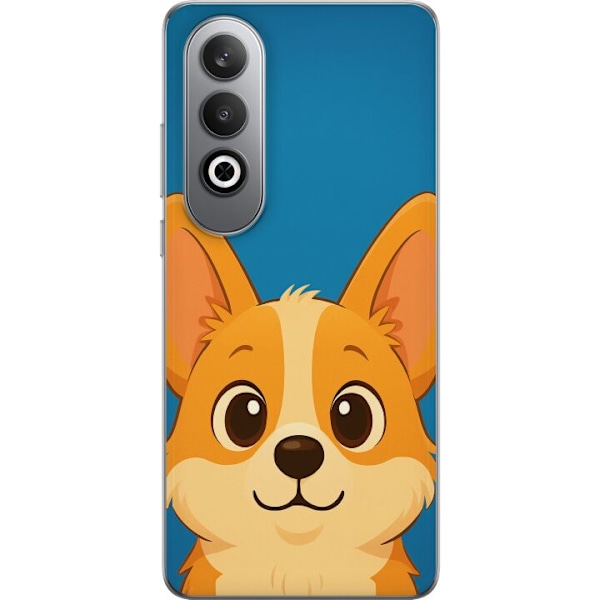 OnePlus Nord CE4 Läpinäkyvä kuori Hello Corgi