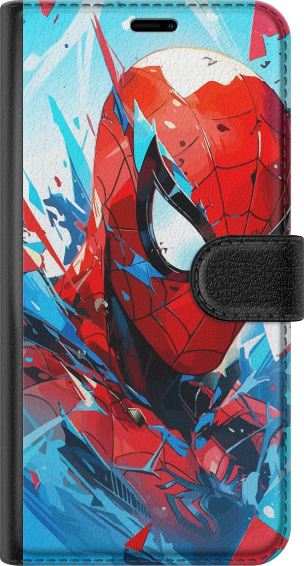 Kompatibelt Plånboksfodral till Apple iPhone 12 Pro Max Spiderman
