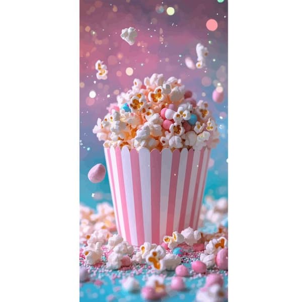 Kompatibel Tegnebogsetui til Apple iPhone 13 Pro Popcornspand retro biograf snacks sjov figur