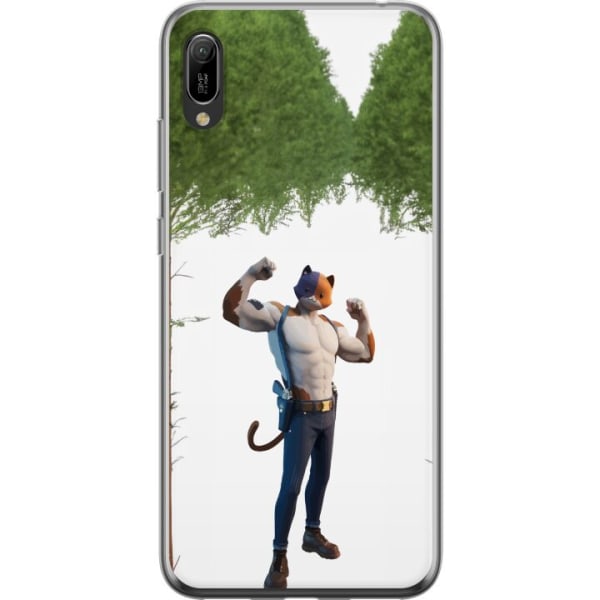 Huawei Y6 Pro (2019) Gennemsigtig cover Fortnite - Meowscles