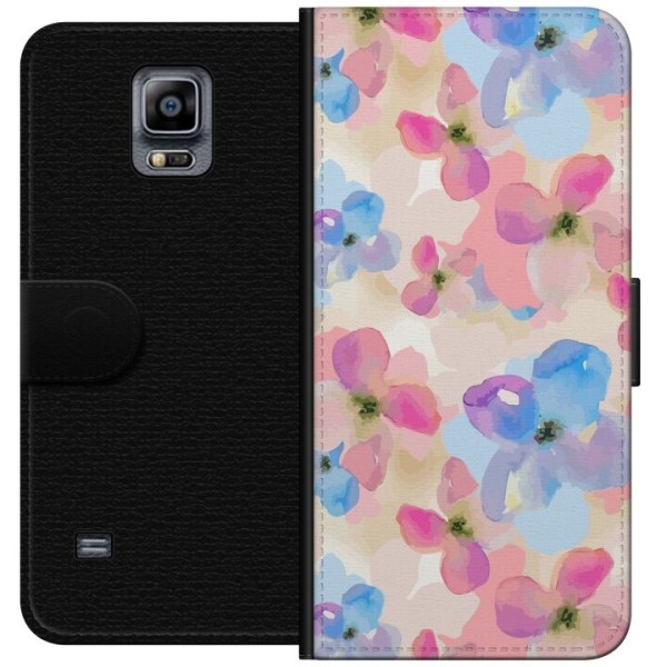 Samsung Galaxy Note 4 Lommeboketui Blomsterlykke