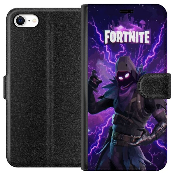 Apple iPhone 6 Plånboksfodral Fortnite Raven – Mörk Stridsikon från Battle Royale