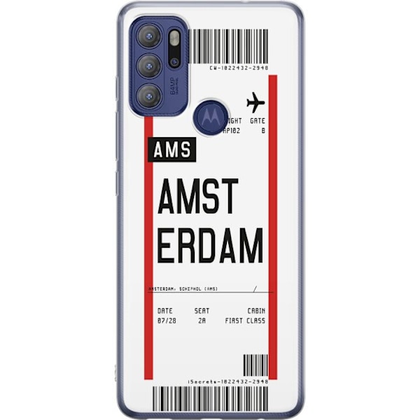 Motorola Moto G60S Gennemsigtig cover Amsterdam