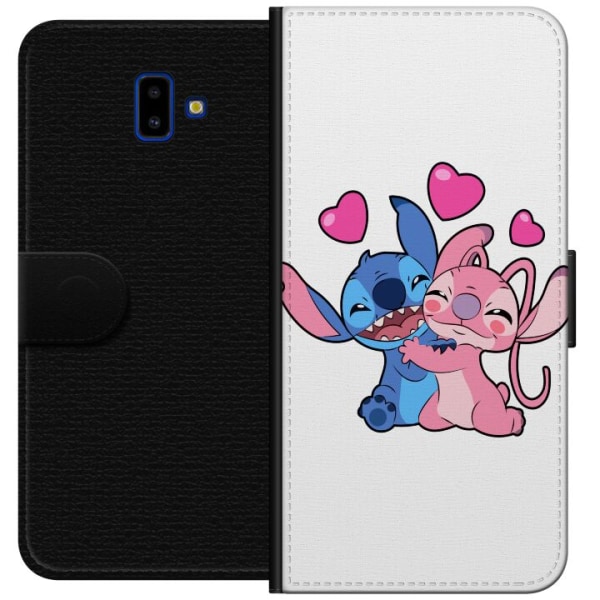 Samsung Galaxy J6+ Plånboksfodral Lilo & Stitch