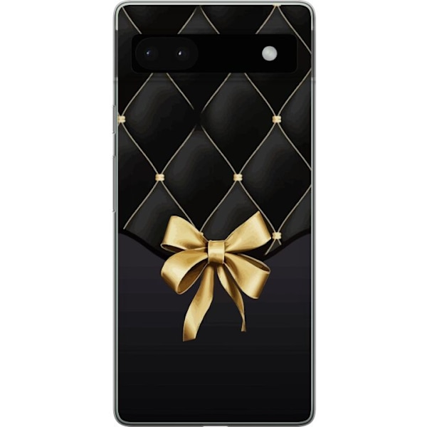 Google Pixel 6a Gennemsigtig cover Luksuriøs rosette